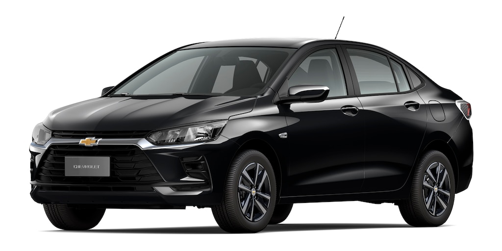 Chevrolet Onix Plus LT AT Turbo cor Preto Ouro Negro